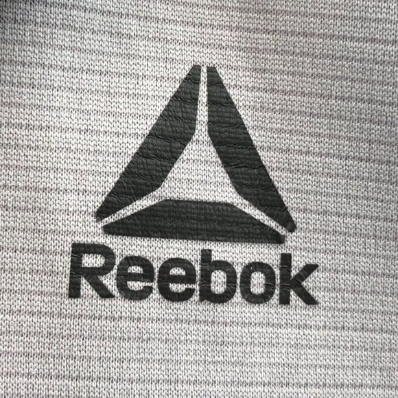 Reebok Mens Polo Shirt Size XL Short Sleeve Casual Performance Gray Classic - Picture 7 of 9